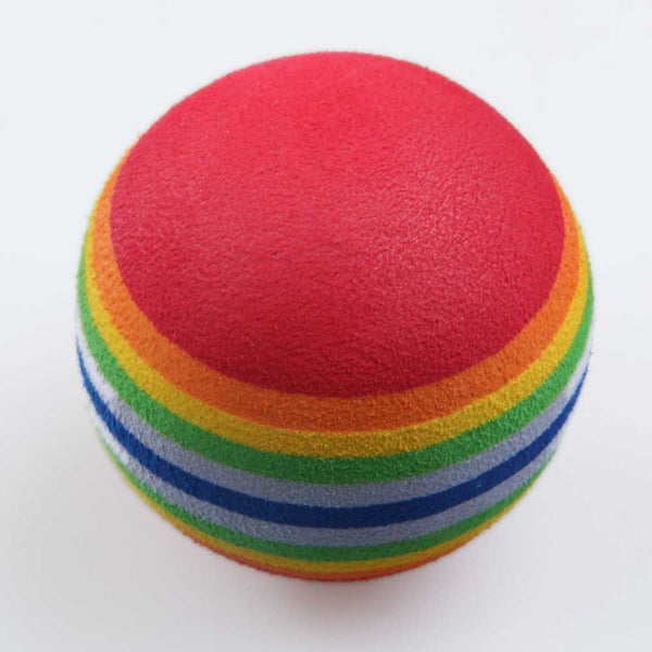 Foam Ball Colorful Dog Cat Toy