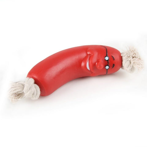 Pet Toy Sausage One Section