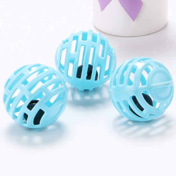 Plastic Bell Ball Cat Toy