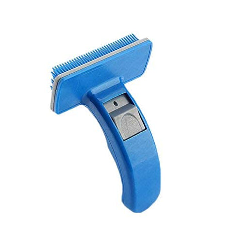 Plastic Pet Comb with Press Key