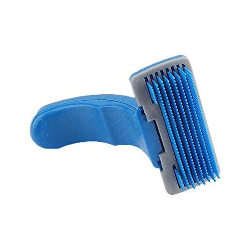 Plastic Pet Comb with Press Key