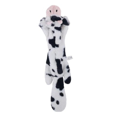 Plush Animal Fur Toys For Pets - Cow