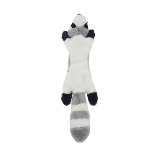 Plush Animal Fur Toys For Pets - Raccoon