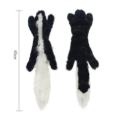 Plush Animal Fur Toys For Pets - Skunk