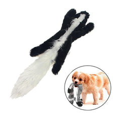 Plush Animal Fur Toys For Pets - Skunk